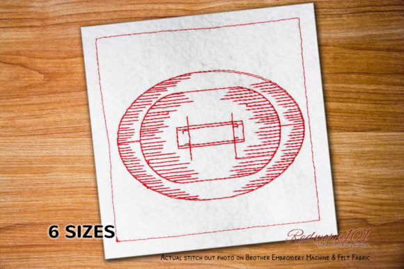 Cricket Pitch Machine Embroidery Review