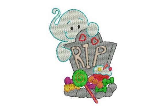 Cute Ghost Embroidery Design Review