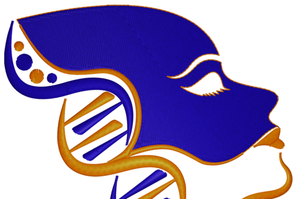 Face with DNA Hair Embroidery Review