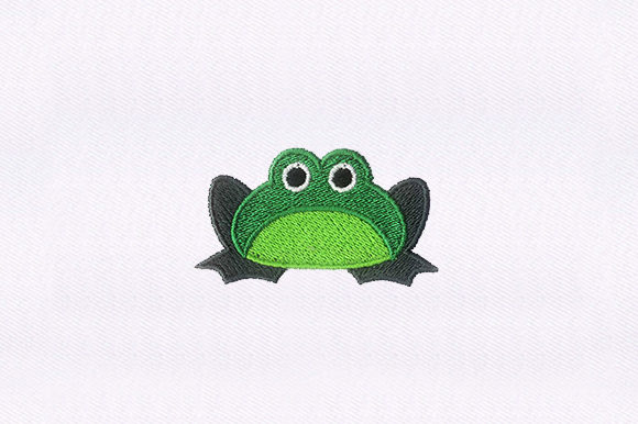 Green Frog Digital Embroidery Design Review