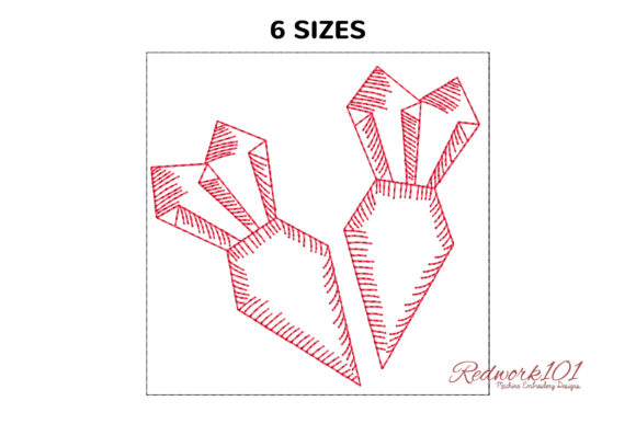 Paper Carrots Machine Embroidery Review
