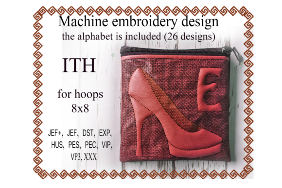 Shoe Letter Zip Bag - in the Hoop Review