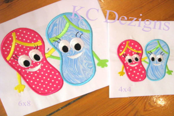 Smiley Flip Flops Embroidery Review
