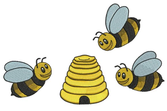 Sweet Bees Embroidery Review