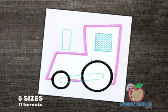Train Engine Applique Design Review
