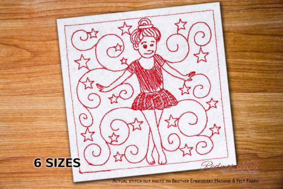 Youthful Elegance in Embroidery